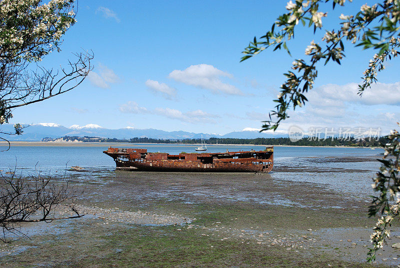Janie Seddon Shipwreck，新西兰Motueka